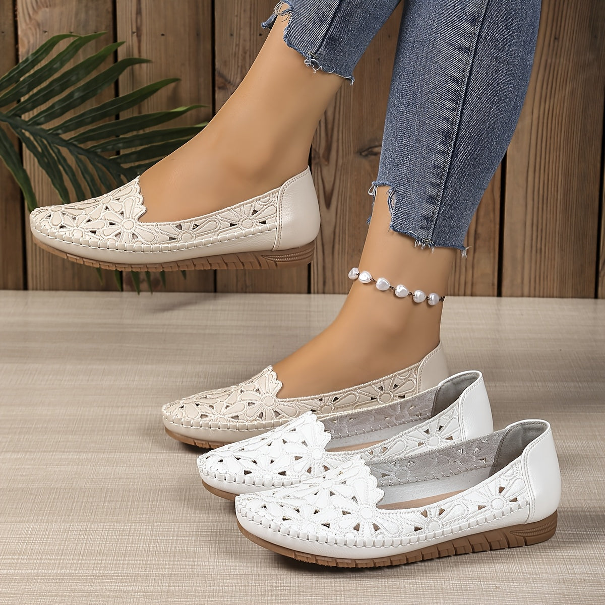 Fleurie | Avoimet ortopediset ballerinat