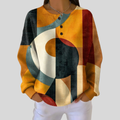 Jitske | Geometrinen Printti Huppari