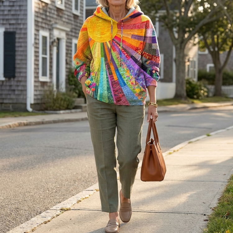 DELACROIX | Padded Patchwork Huppari Pauline
