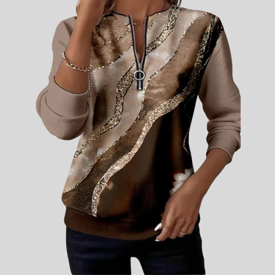 Hendrikje | Tyylikäs Zip-Top