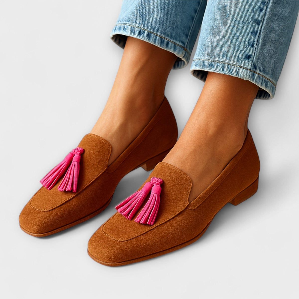 Sophie | Mokkasinit Nappa Camel