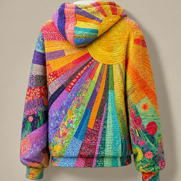 DELACROIX | Padded Patchwork Huppari Pauline