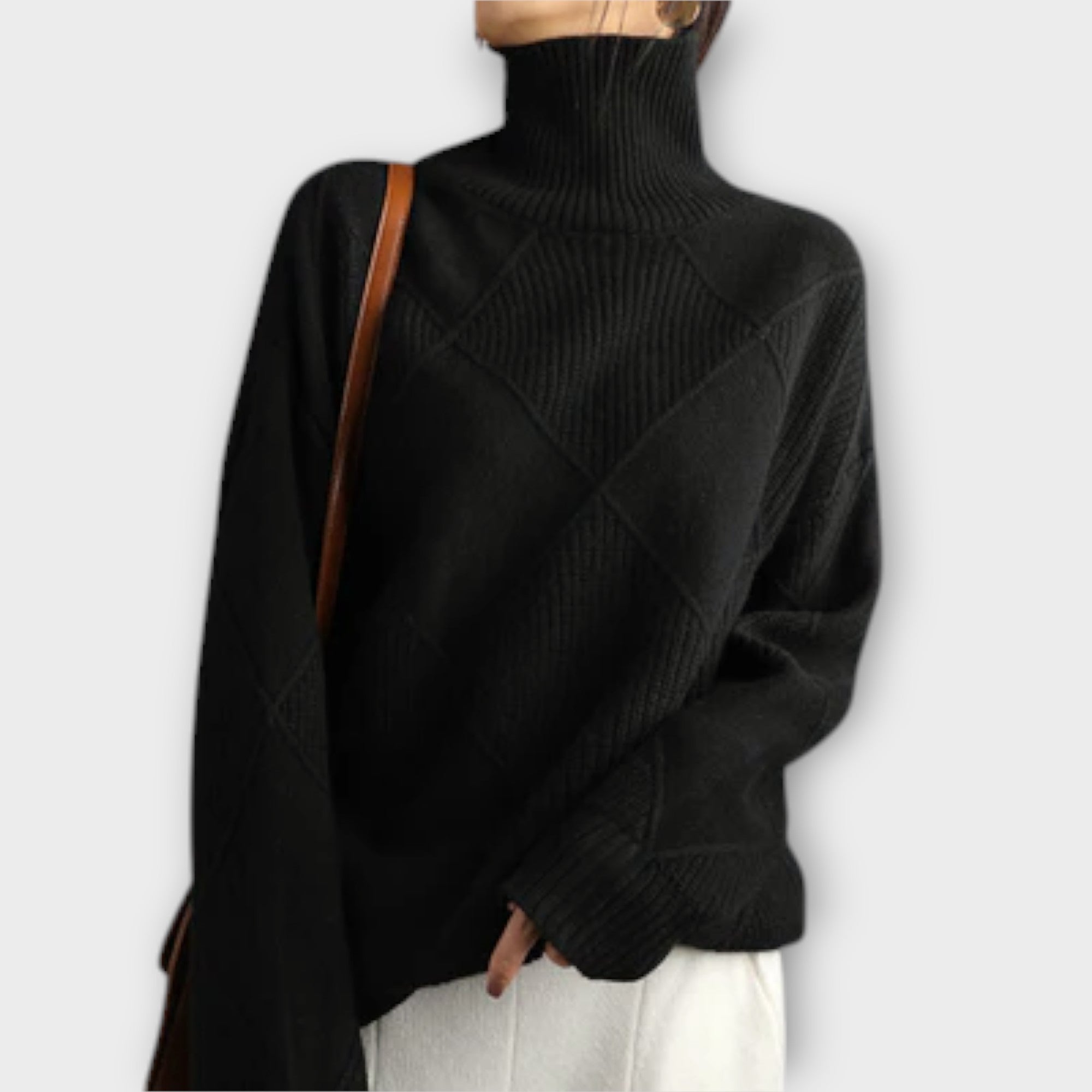 Melanie - Mukava turtleneck-neule