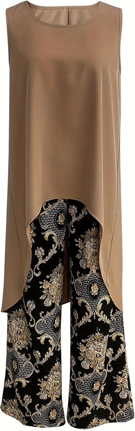 Tránsito™ | Boho Tunikasetti ja Lievät Housut