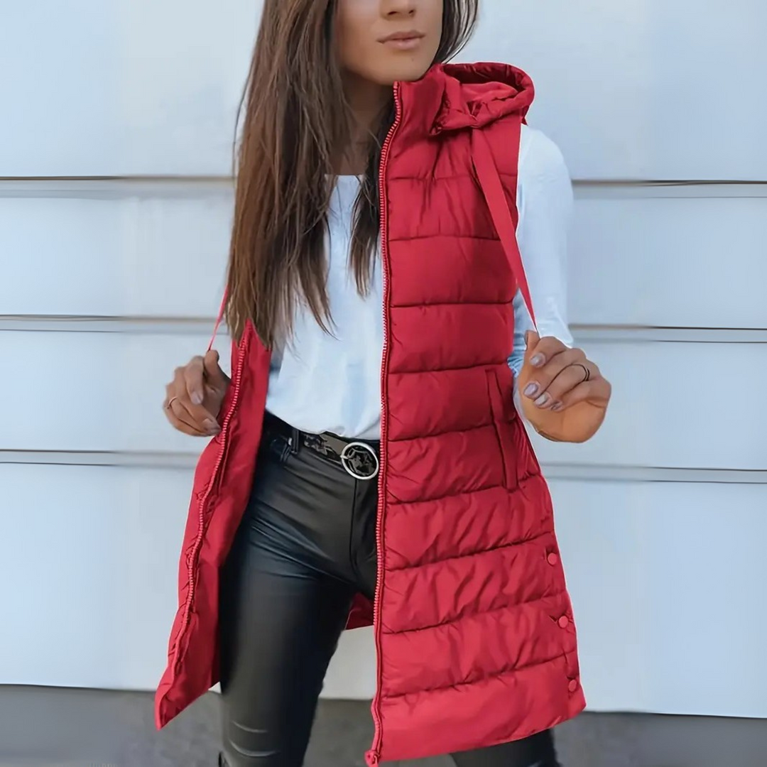 Isabella | Ilman Hihoja Kevyt Pufferliivi