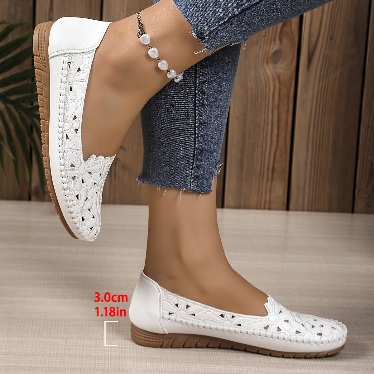 Fleurie | Avoimet ortopediset ballerinat
