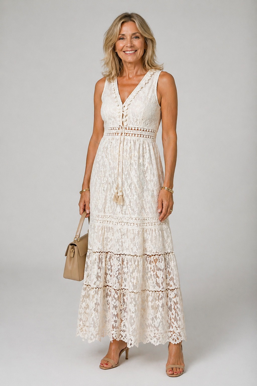 Elara Beige Mekko