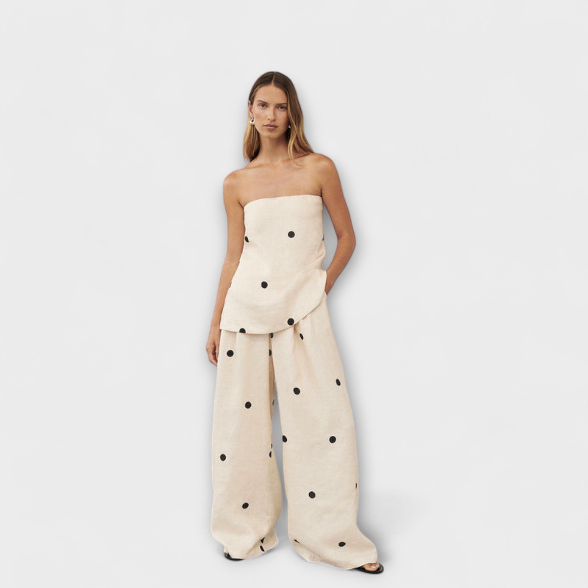 Georgia - Pilkullinen jumpsuit