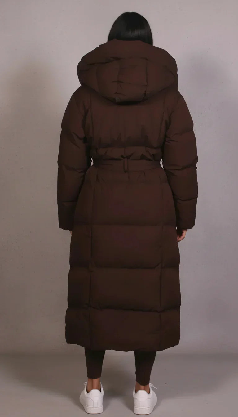Ximena™ | Tyylikäs pitkä puffer-takki