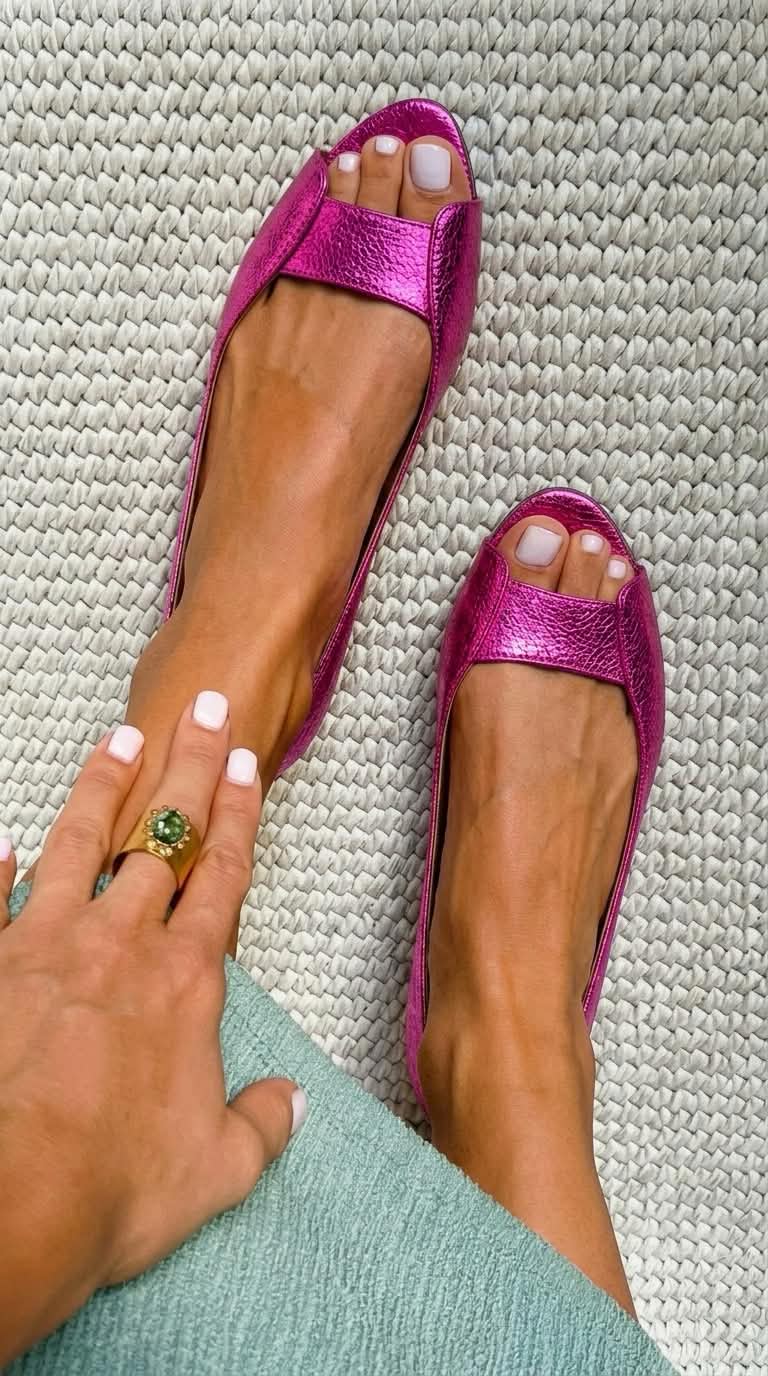 Adelina™ | Kultaiset Mukavuus Chic Sandalit