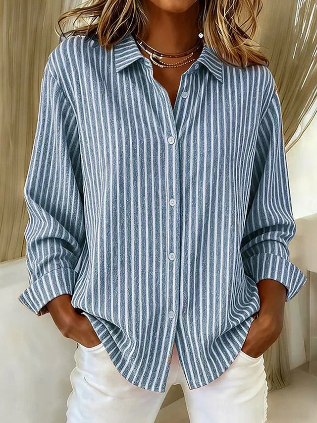 Chloé | Napillinen Raitapaita