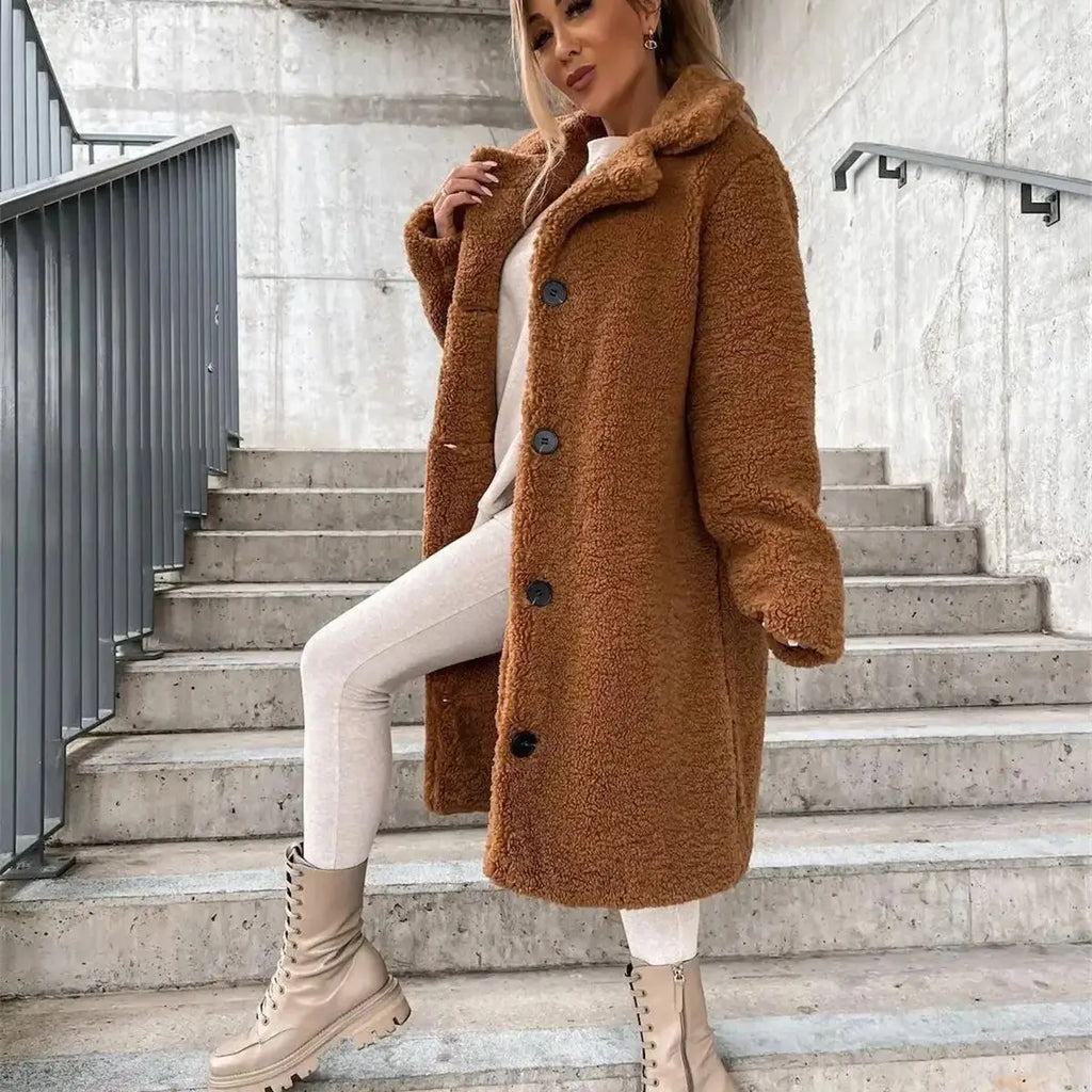 JESSICA | Pehmeä Teddy-takki
