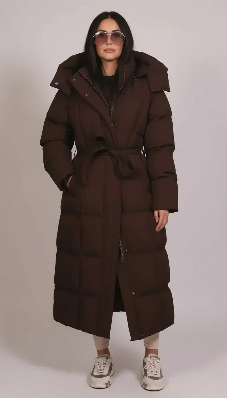 Ximena™ | Tyylikäs pitkä puffer-takki