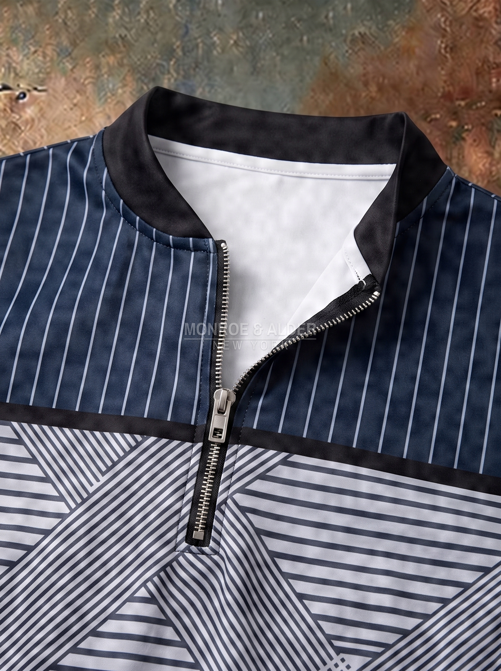 Conrad™ — Tyylikäs Puolivetoketjullinen Neule