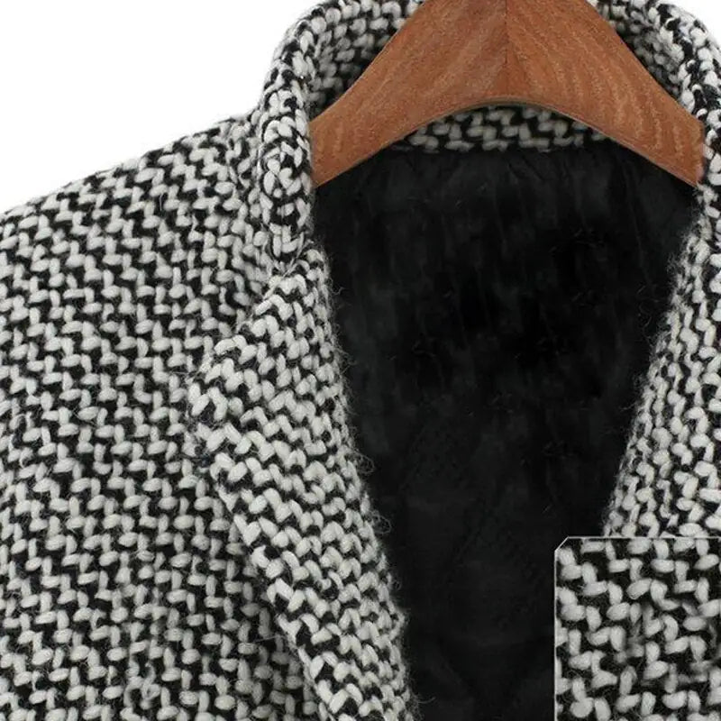 CHELSEA™ | PITKÄ RUUDULLINEN TAKKI