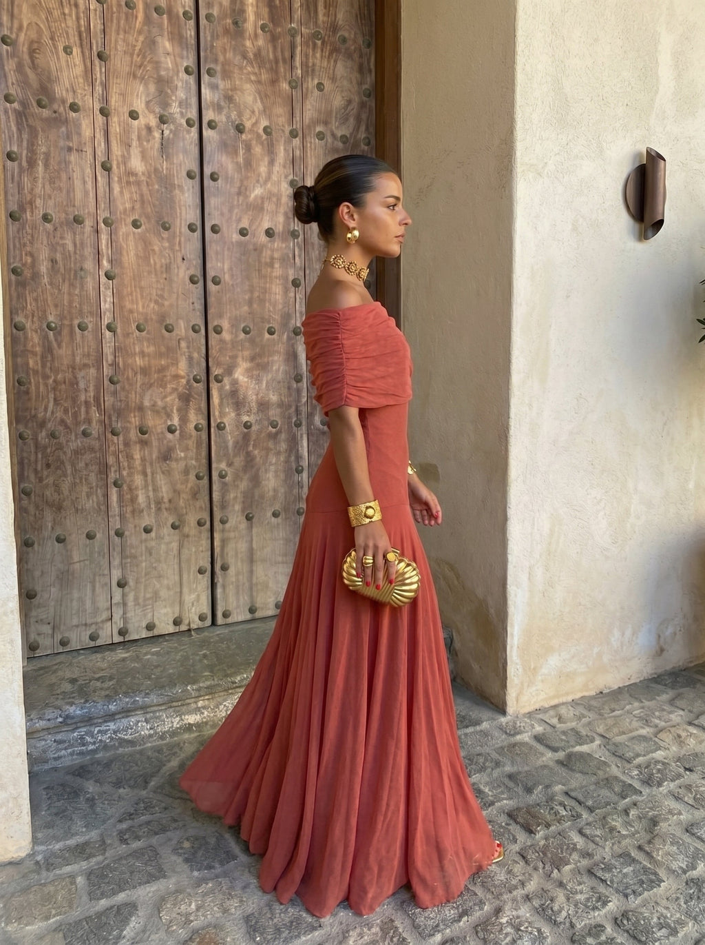 Elegantti Simba-silkkitüllimekko - Maison Claire et Sylvie