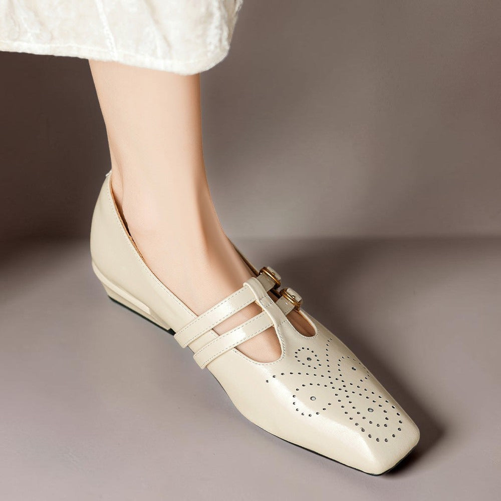 Pauline | Babies Cuir Double Bride