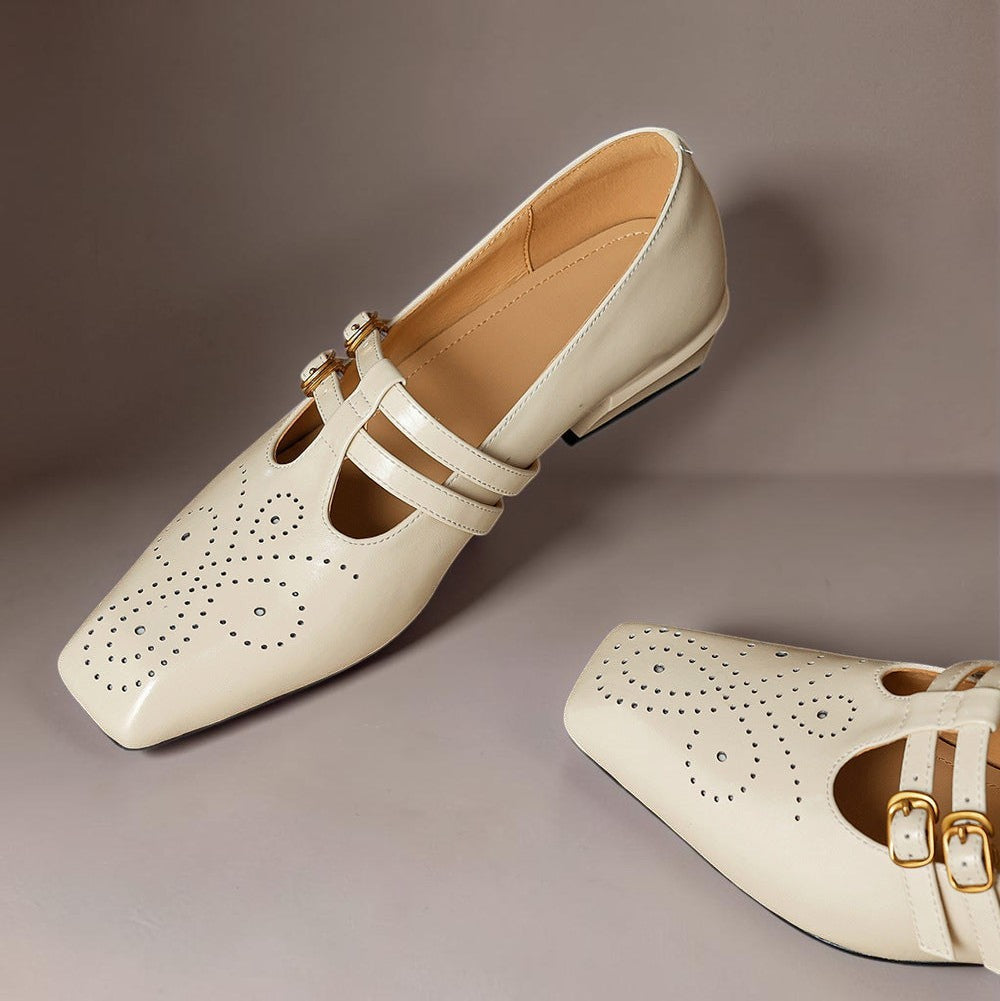 Pauline | Babies Cuir Double Bride