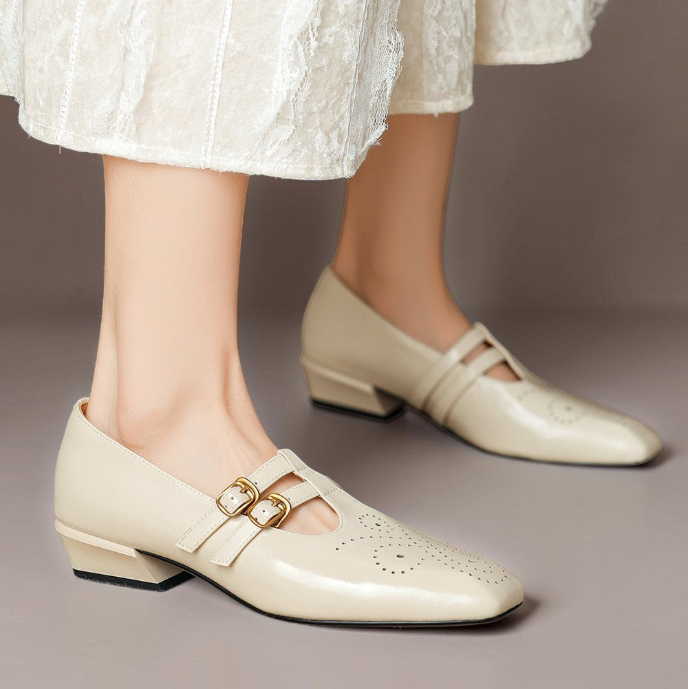 Pauline | Babies Cuir Double Bride