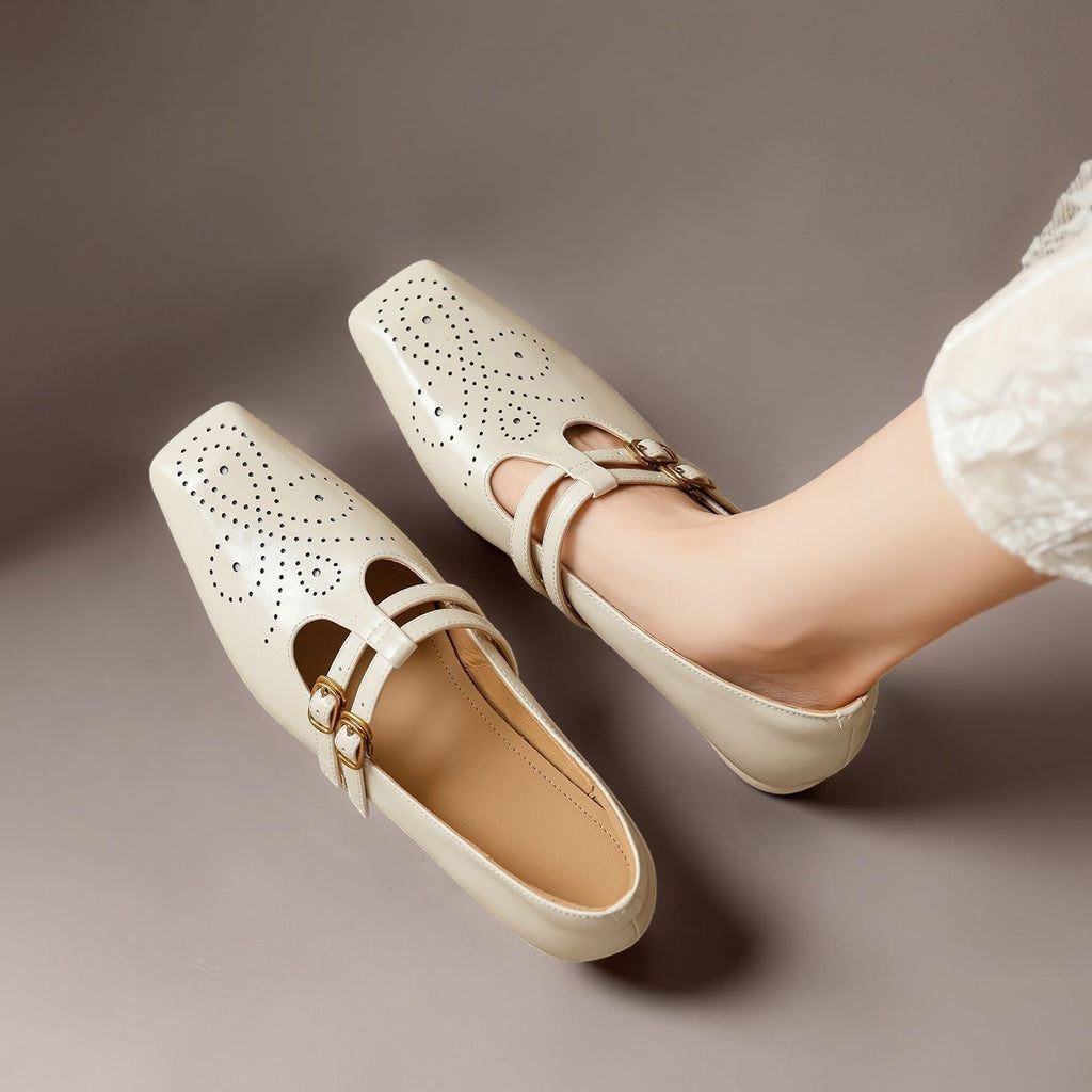 Pauline | Babies Cuir Double Bride