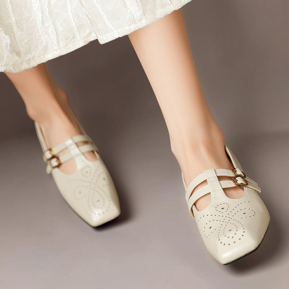 Pauline | Babies Cuir Double Bride