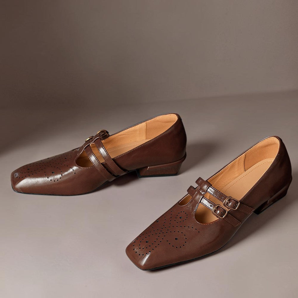 Pauline | Babies Cuir Double Bride