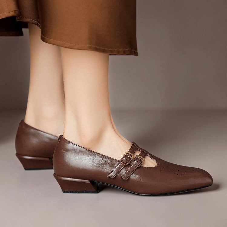Pauline | Babies Cuir Double Bride